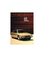 1980 CITROËN CX PROGRAMMA BROCHURE DUITS, Boeken, Auto's | Folders en Tijdschriften, Nieuw, Author