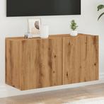 vidaXL Tv-meubel wandgemonteerd 80x30x41 cm artisanaal, Huis en Inrichting, Kasten | Overige, Verzenden, Nieuw