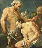 Scuola Italiana (fine XVIII) - Decapitazione di San Giovanni, Antiek en Kunst, Kunst | Schilderijen | Klassiek