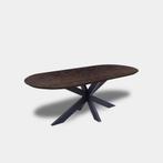 Tafel Plat Ovaal Eikenhout - Matrix XL - Dear Brown, Huis en Inrichting, Tafels | Eettafels, Nieuw