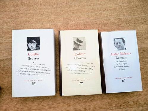 Colette / Malraux - Romans / Oeuvres - 1974-1986, Antiek en Kunst, Antiek | Boeken en Bijbels