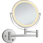 LED Make-up Spiegel - Scheerspiegel - Afimera Cosmo - Chroom, Huis en Inrichting, Woonaccessoires | Spiegels, Ophalen of Verzenden