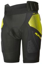 Beschermende Korte Broek Acerbis Rush Zwart-Geel, Verzenden, Nieuw