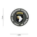 Embleem metaal D-Day 80 pin 101st Airborne #7023, Nieuw, Verzenden