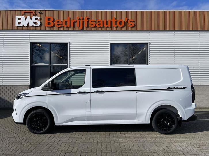 Ford - Transit Custom - Bestelbus dubbele cabine - 340 2.0, Auto's, Bestelauto's, Handgeschakeld, Diesel, Wit, Ford, Ophalen of Verzenden