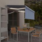 vidaXL Luifel handmatig uittrekbaar rolgordijn LED 3x2,5 m, Verzenden, Nieuw