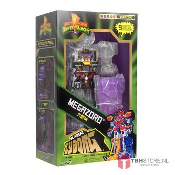Power Rangers Super Cyborg Cyborg Megazord (Clear) 28 cm beschikbaar voor biedingen