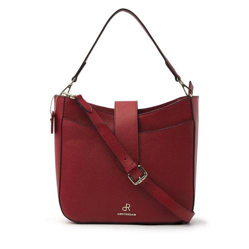 -50% dR Amsterdam  dR Amsterdam Hand / schoudertas  maat One, Sieraden, Tassen en Uiterlijk, Tassen | Damestassen, Rood, Nieuw