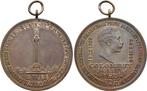 Brons medaille von Rannenberg 1899 Hannover Stadt:, Postzegels en Munten, Verzenden