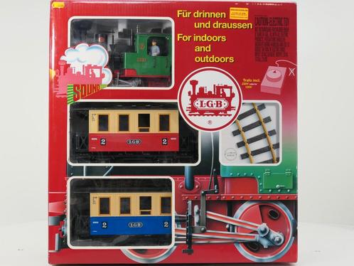 LGB 70302 Personenzug-Starter Set, Sound, 230 V,Met binne..., Hobby en Vrije tijd, Modeltreinen | Overige schalen, Overige typen