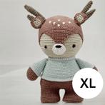 Amigurumi pakket Becca hertje Basis XL, Hobby en Vrije tijd, Breien en Haken, Ophalen of Verzenden, Nieuw, Breien of Haken, Wol of Garen