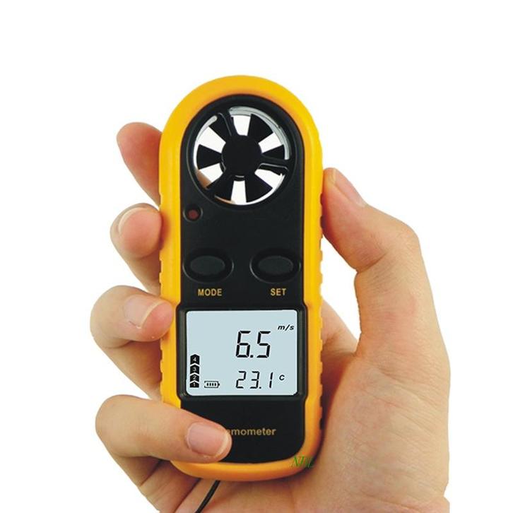Windmeter Anemometer met temperatuurmeter, Sport en Fitness, Vliegeren, Ophalen of Verzenden