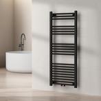 [neu.haus] Handdoekradiator Voss 120x50x3 cm zwart, Verzenden, Nieuw