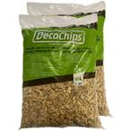 40 x 35L DecoChips Houtsnippers Naturel, Tuin en Terras, Aarde en Mest, Ophalen of Verzenden