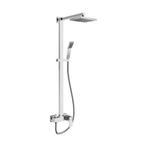 Regendouche Opbouwset Sapho Latus 20x20 cm Chroom (incl., Doe-het-zelf en Verbouw, Sanitair, Ophalen of Verzenden, Nieuw, Chroom