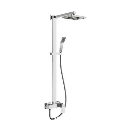Regendouche Opbouwset Sapho Latus 20x20 cm Chroom (incl., Doe-het-zelf en Verbouw, Sanitair, Kraan, Nieuw, Chroom, Ophalen of Verzenden