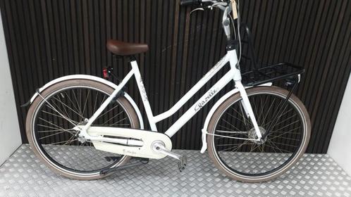 Gazelle Miss Grace Transportfiets | Dames-59 cm-Wit, Fietsen en Brommers, Fietsen | Dames | Damesfietsen, Gazelle, Ophalen of Verzenden