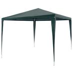 vidaXL Partytent 3x3 m PE groen, Tuin en Terras, Partytenten, Verzenden, Nieuw