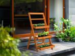 Houten plantenstandaard (75 cm hoog), Tuin en Terras, Planten | Tuinplanten