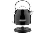 KitchenAid -  Classic 5kek1222 Onyx  - Zwart, Witgoed en Apparatuur, Waterkokers, 1 tot 2 liter, Verzenden, Nieuw, Rvs