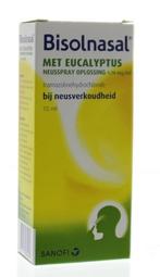 Bisolnasal neusspray met eucalyptus UAD - 10 ml, Verzenden, Nieuw