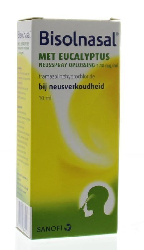 Bisolnasal neusspray met eucalyptus UAD - 10 ml, Diversen, Verpleegmiddelen, Nieuw, Verzenden