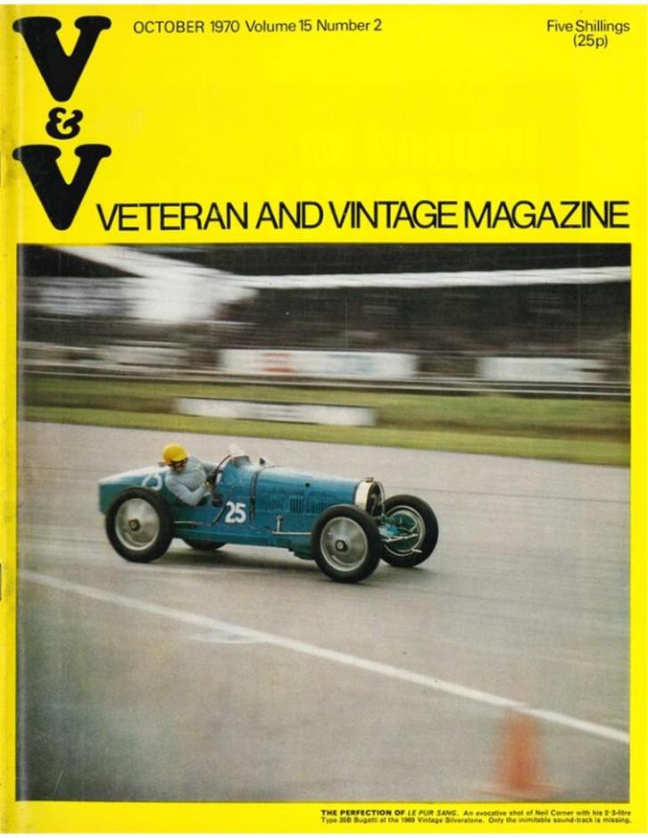 1970 VETERAN AND VINTAGE MAGAZINE 2 ENGELS, Boeken, Auto's | Folders en Tijdschriften
