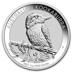 Kookaburra 1 oz 2021 (500.000 oplage), Zilver, Losse munt, Verzenden