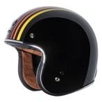 Torc T-50 1978 retro jethelm zwart, Motoren, Kleding | Motorhelmen, Verzenden, Nieuw met kaartje
