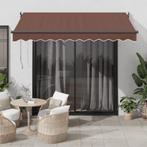 vidaXL Luifel handmatig uittrekbaar 300x250 cm bruin, Tuin en Terras, Verzenden, Nieuw