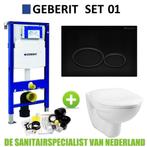 Geberit UP320 Toiletset Compleet | Inbouwreservoir |, Ophalen of Verzenden, Nieuw, Overige typen