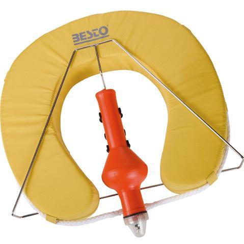 Hoefboeiset met knipperlicht-Oranje, Watersport en Boten, Accessoires en Onderhoud, Nieuw, Ophalen of Verzenden