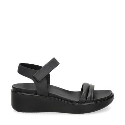 Ecco Flowt Wedge LX sleehak voor dames in het Zwart, Kleding | Dames, Schoenen, Sandalen of Muiltjes, Zwart, Nieuw, Verzenden