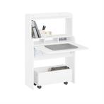 2dekans | SoBuy Opklapbaar Bureau FWT105-W - 64 x 62 x 98 cm, Huis en Inrichting, Ophalen of Verzenden, Zo goed als nieuw