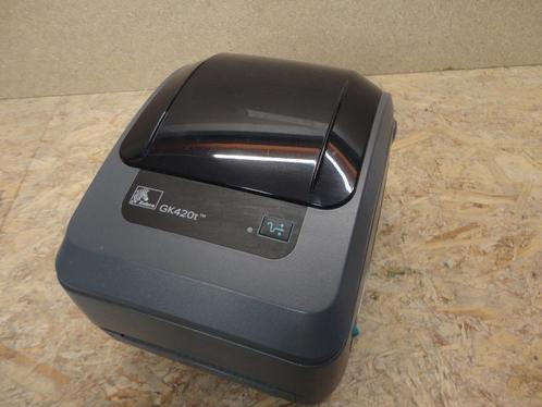 Zebra GK420T Thermal Transfer Barcode Label Printer USB &, Computers en Software, Printers, Gebruikt, Ophalen of Verzenden