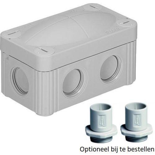 Wiska lasdoos grijs voor M20 wartels, Doe-het-zelf en Verbouw, Elektra en Kabels, Nieuw, Ophalen of Verzenden