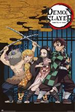 Poster Demon Slayer The House of Drums 61x91,5cm, Verzenden, Nieuw, A1 t/m A3
