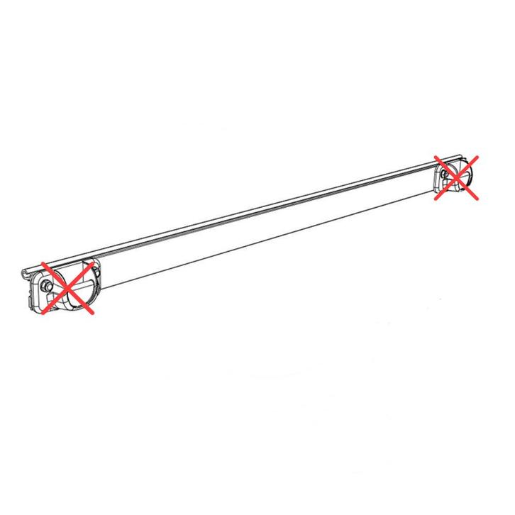 Thule Mounting Rail voor Caravan Rail, Caravans en Kamperen, Kampeeraccessoires, Nieuw, Ophalen of Verzenden