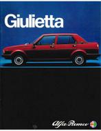 1980 ALFA ROMEO GIULIETTA BROCHURE NEDERLANDS, Nieuw, Alfa Romeo, Author
