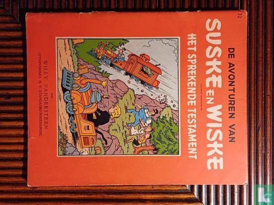 Suske en Wiske - Het sprekende testament - 1958, Boeken, Stripboeken, Gelezen, Eén stripboek, Verzenden