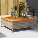 vidaXL Parasolvoetbedekking 70x70x25 cm poly rattan, Verzenden, Nieuw