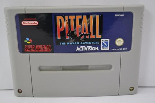 Pitfall - The Mayan Adventure (SNES EUR), Spelcomputers en Games, Games | Nintendo Super NES, Zo goed als nieuw, Verzenden