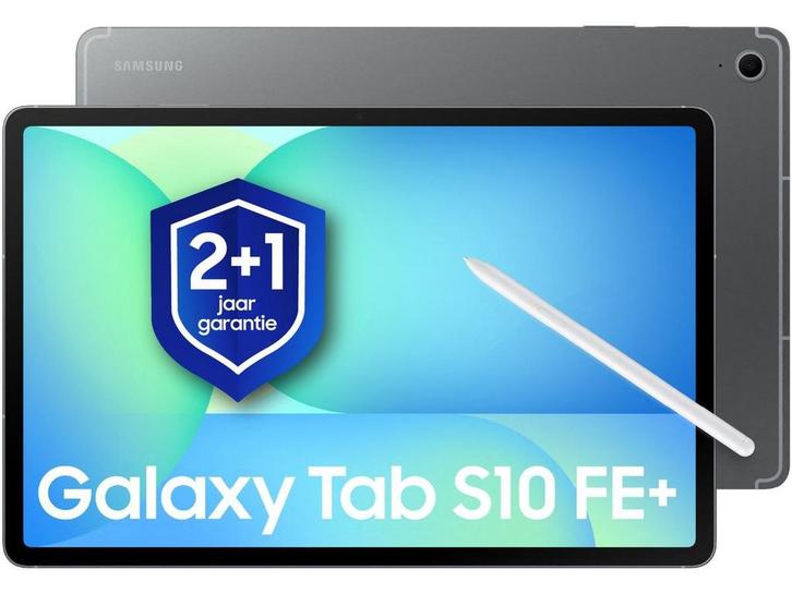 Samsung Galaxy Tab S10 FE Plus - Wi-Fi - 256GB - Gray, Computers en Software, Android Tablets, Zo goed als nieuw, Verzenden