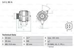 Dynamo / Alternator HONDA JAZZ III,II (1.3 i,1.2 i-DSI,..., Auto-onderdelen, Motor en Toebehoren, Nieuw, Ophalen of Verzenden