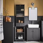 SoBuy Badkamerkast - MDF - Max. 30Kg - 40 x 35 x 161 cm -, Huis en Inrichting, Verzenden, Nieuw