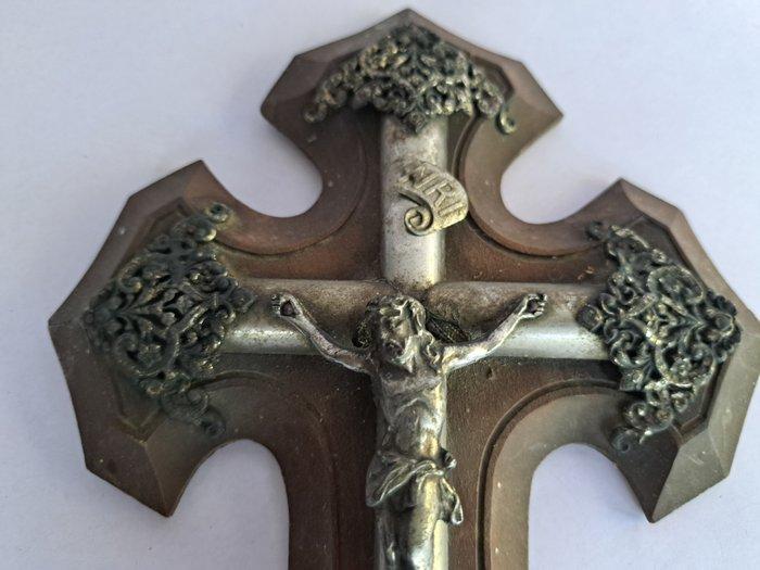 Crucifix - Hulst - 1850-1900 - Gotisch kruisbeeld, Antiek en Kunst, Antiek | Boeken en Bijbels