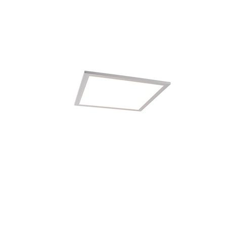 LED paneel staal 40 cm incl. LED en afstandsbediening - Liv, Huis en Inrichting, Lampen | Plafondlampen, Nieuw, Kunststof