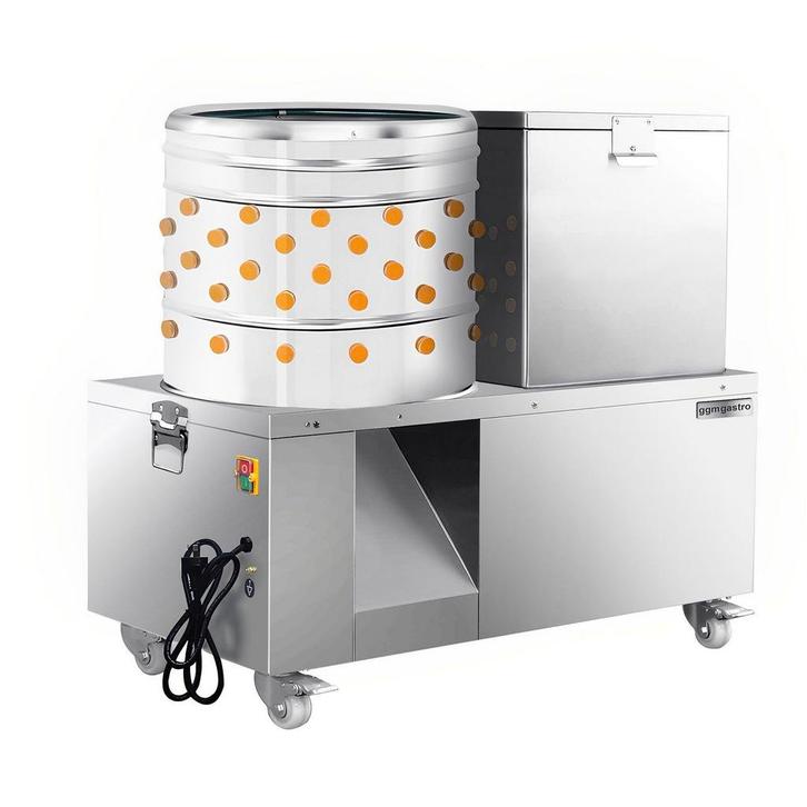 GGM Gastro | 2-in-1 plukmachine  & Broeiketel voor pluimvee, Zakelijke goederen, Horeca | Keukenapparatuur, Verzenden