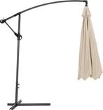 2dekans | Tectake Aluminium zweefparasol 400622 - 350 cm -, Tuin en Terras, Ophalen of Verzenden, Zo goed als nieuw