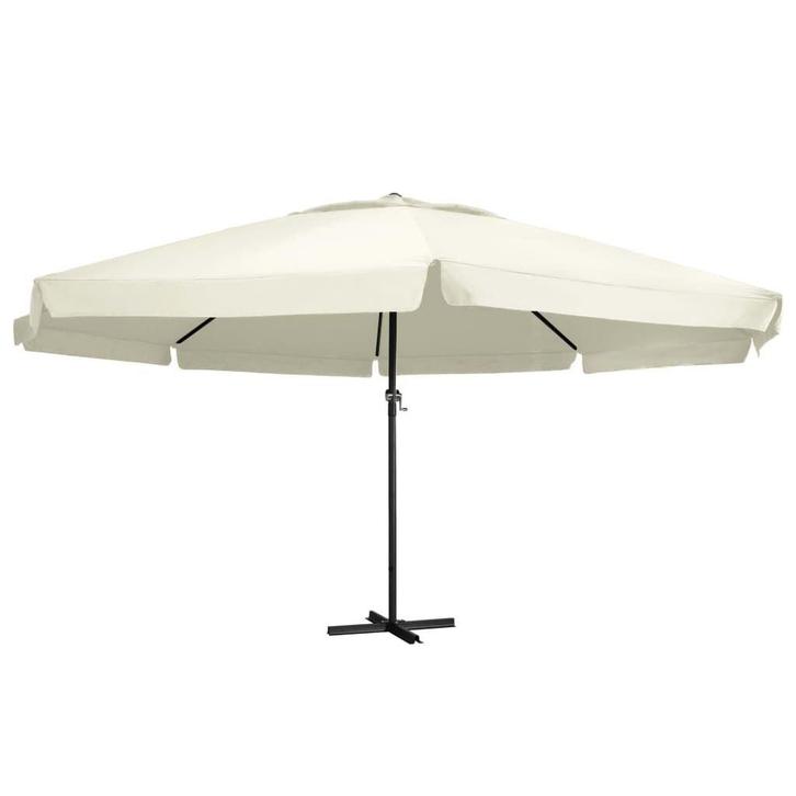 Tuinparasol 600cm Polyester | Laatste Stuk!, Tuin en Terras, Parasols, Meer dan 4 meter, Waterdicht, Nieuw, Stokparasol, Ophalen of Verzenden